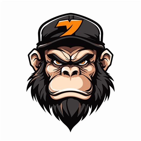 Premium Vector Monkey Mascot