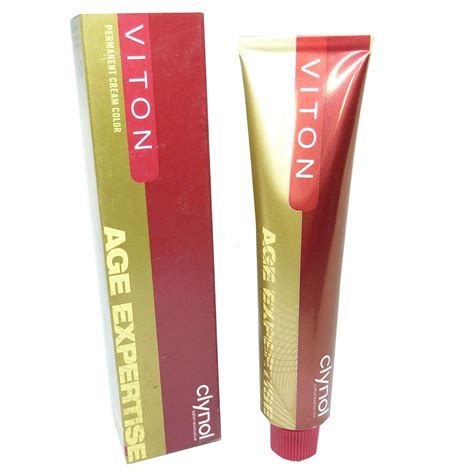 Clynol Viton Age Expertise Haar Farbe Coloration Permanent Creme Ml Light Gold Blonde