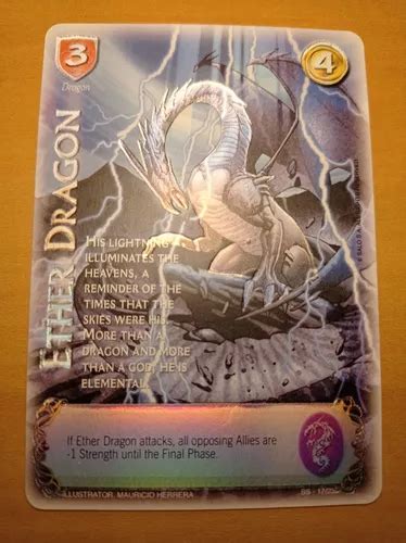 Ether Dragon Sacred Sword Carta Mitos Y Leyendas Salo Cuotas Sin