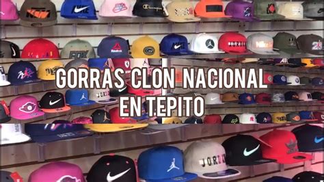 Gorras Clon Nacional En Tepito YouTube