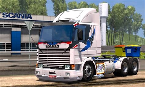 Caminhão Scania 143h Grafitada Para V 1 33 X Ets2 Mod Simuladores