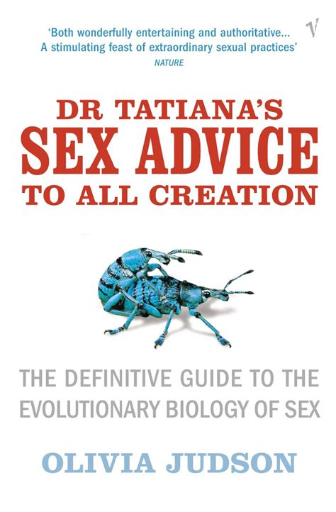 Amazon Dr Tatianas Sex Advice To All Creation Definitive Guide To