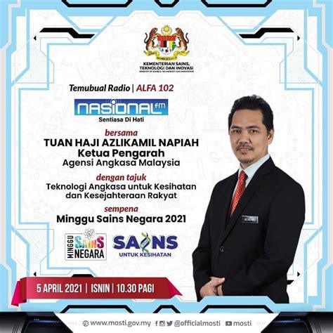 TEMUBUAL KP MYSA BERSAMA RADIO ALFA102 Agensi Angkasa Malaysia MYSA