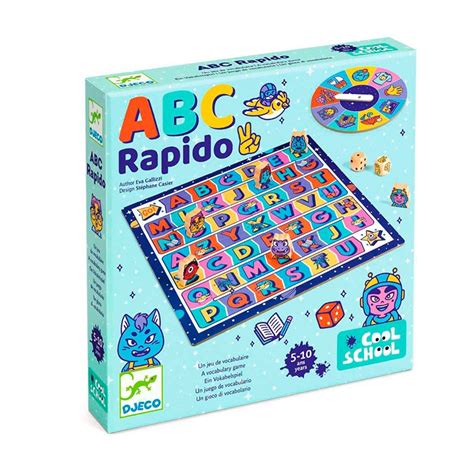 Juego de Vocabulario ABC Rápido de Djeco