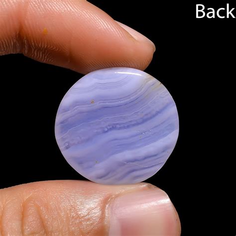 Blue Lace Agate Gemstone Natural Blue Lace Agate Etsy