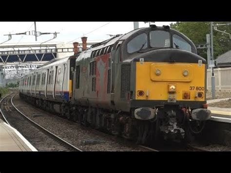 Class 37 ROG Europhoenix 37800 Hauls A Class 315 Through Tilehurst