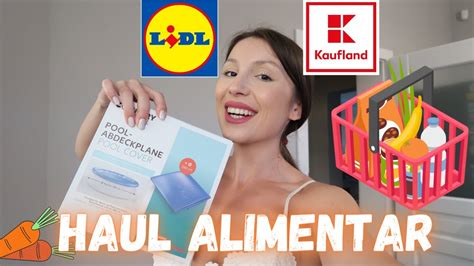 Haul Alimentar Ron Lidl Kaufland Ce Am Cumparat De Ron