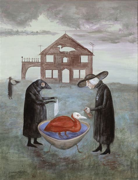 Leonora Carrington Bird Bath II Circa 1978 Arte Visionario Arte