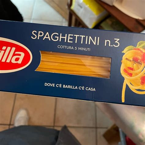 Barilla Spaghettini N 3 Review Abillion