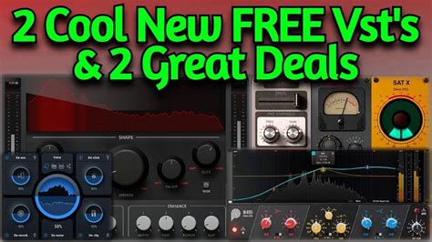 2 New FREE VSTs 2 Deals Izotope IK Multimedia Pulsar W495 Rx