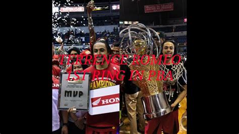 Terrence Romeo Unang Kampyonato Sa Pba Youtube