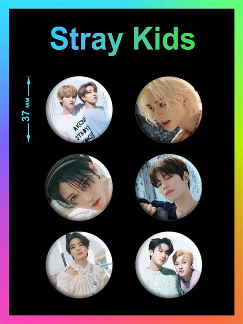 Значки K-pop Stray Kids - купить с доставкой по выгодным ценам в ...