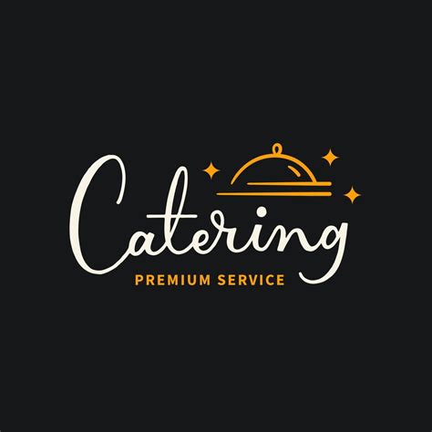 Restaurant Chef Design With Catering Service Logo Template 19659381 Vector Art At Vecteezy