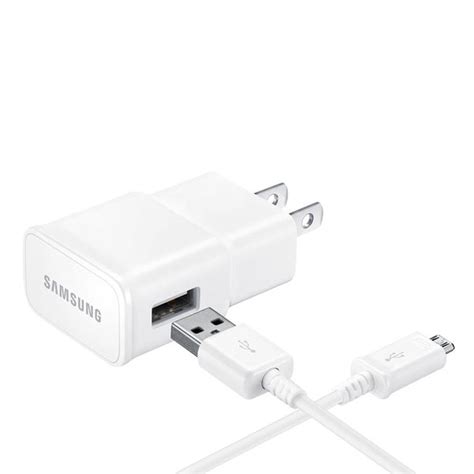 Samsung Adaptive Fast Charging Wall Charger with Detachable microUSB ...