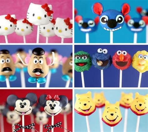 Cartoon Character Cake Pops - Bakerella | Cartoon cake, Character cakes ...