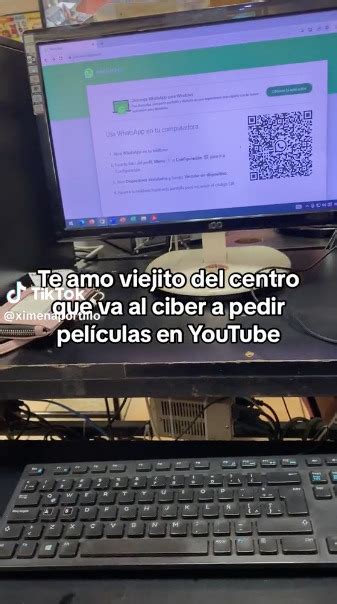 Abuelito Va Al Ciber A Ver Pel Culas Y Conmueve A Internet