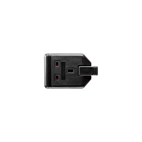 Masterplug Permaplug Socket Heavy Duty M Extension Lead Black Exs B