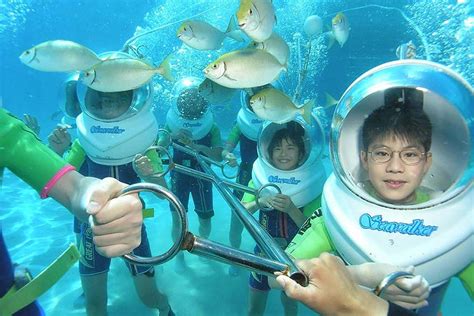 Nusa Dua Underwater Sea Walking Experience Bali Majesty Tour