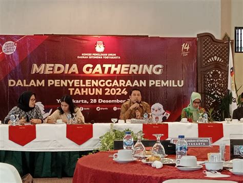 Gelar Media Gathering KPU DIY Sampaikan Kesiapan Penyelenggaraan