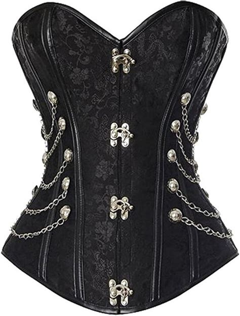 Jutrisujo Corsage Steampunk Korsett Corset Busiter Vollbrust Steam Punk