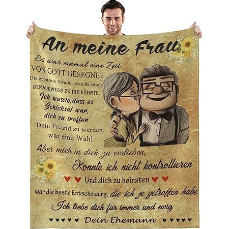 Bold And Brash Hochzeitstag Geschenke für Frauen Kuscheldecke An Meine