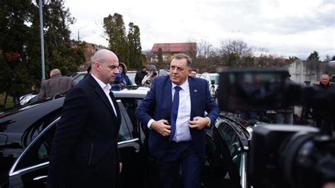 Nastavak Su Enja Dodik Stigao Na Ro I Te U Sud Bih Bn