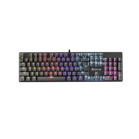 Ripley TECLADO MECÁNICO GAMER XTRIKE ME GK 915 ESPAÑOL 104 TECLAS