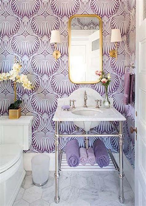 Purple And Gold Bathroom Accessories Rispa