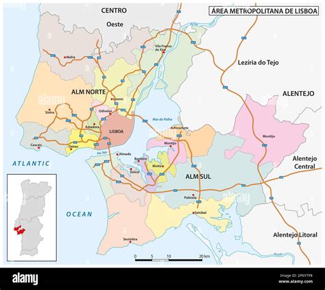 Mappa Della Metropolitana Della Metropolitana Di Lisbona Fotograf As E