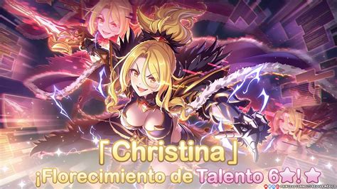 Servidor Japonés 6 Talent Bloom Christina Princess Connect Re