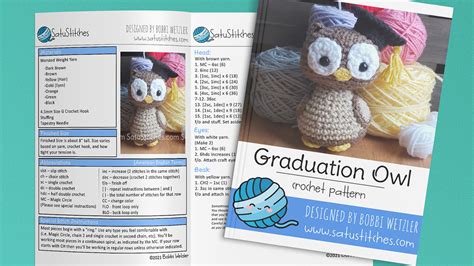 Graduation Owl Crochet Pattern