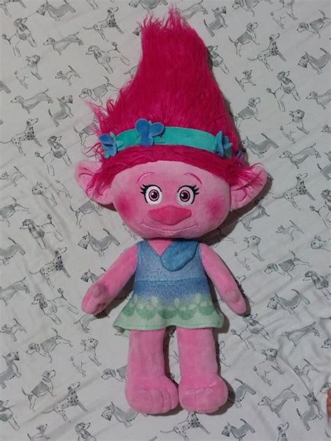 Trolls Princess Poppy Plush, Hobbies & Toys, Toys & Games on Carousell