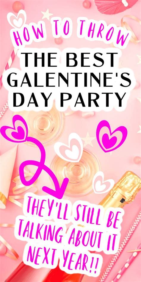 Galentines Day Ideas Fun Valentine S Day Party For Friends