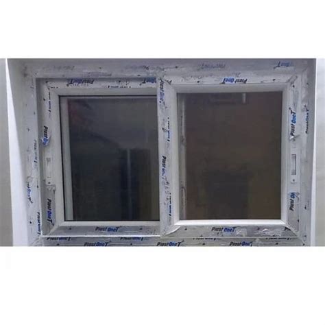 Toughened Glass 3 Track Upvc Sliding Window At ₹ 550sq Ft In New Delhi