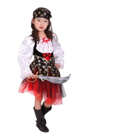 DéGuisement Pirate Fille Robe Bateau Pirate