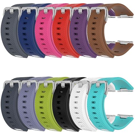 Watch Band For Fitbit Ionic Silicone Replacement Strap Soft Breathable