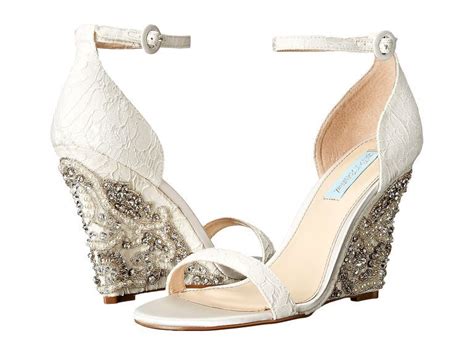 42 Best Wedding Wedges You Can Buy Now Wedge Wedding Shoes Wedding