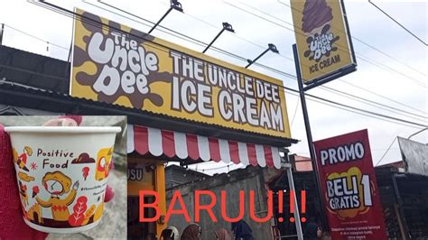 The Uncle Dee Ice Cream Cabang Pertama Di Payakumbuh Youtube