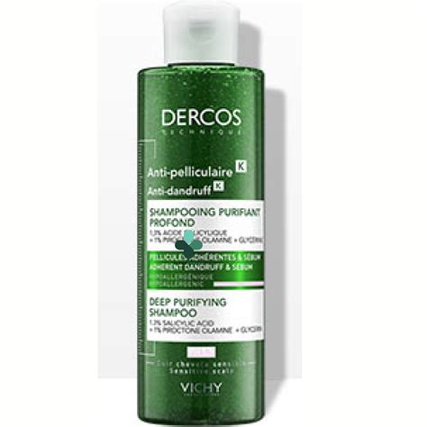 Vichy Dercos Shampoo Purificante Intensivo Antiforfora K 250 Ml