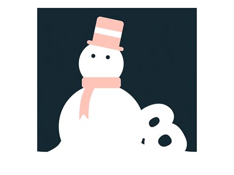 Th Snowman Advent Calendar By Dan Shannon On Dribbble