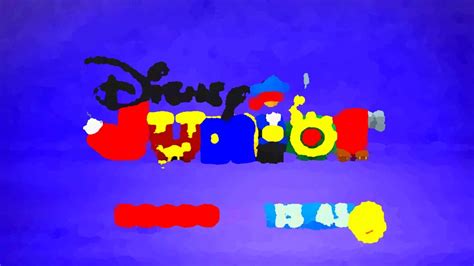 Disney Junior Bumper Logo Oil Paint Youtube