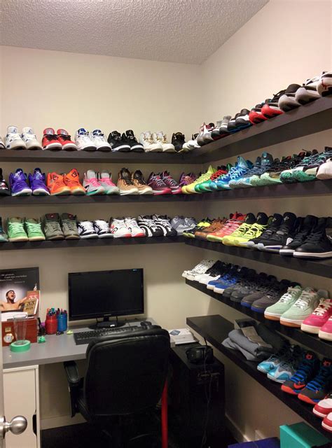 Jordans On Shoe Room Shoe Wall Curvy Petite Fashion