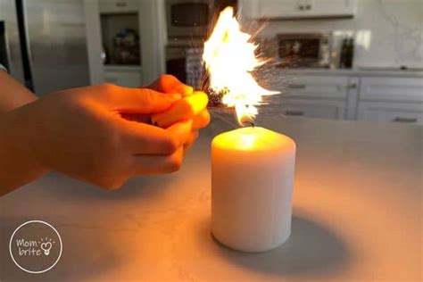 Orange Peel Fire Explosion Experiment Mombrite