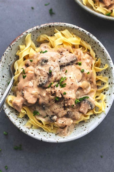 Chicken Stroganoff Creme De La Crumb