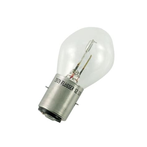 Lamp BA20D 12V 25/25 watt. CE Keur - De Bondt