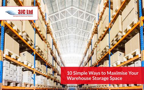 Ways To Maximise Your Warehouse Storage Space