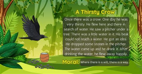 A Thirsty Crow Story in English with Pictures - muftilm