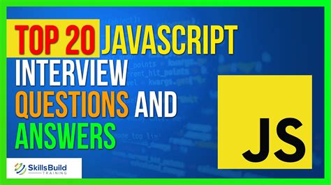 Top 20 Javascript Interview Questions And Answers YouTube