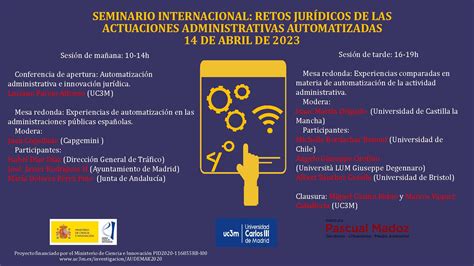 SEMINARIO INTERNACIONAL RETOS JURÍDICOS DE LAS ACTUACIONES