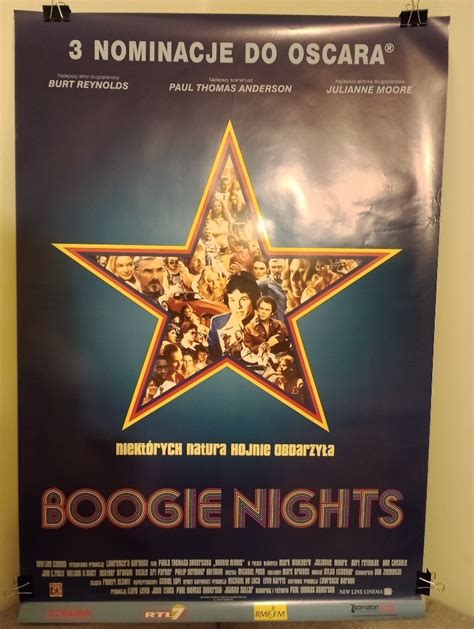 Boogie Nights Oryginalny Plakat Kinowy 1997 Nowe Miasto Kup Teraz